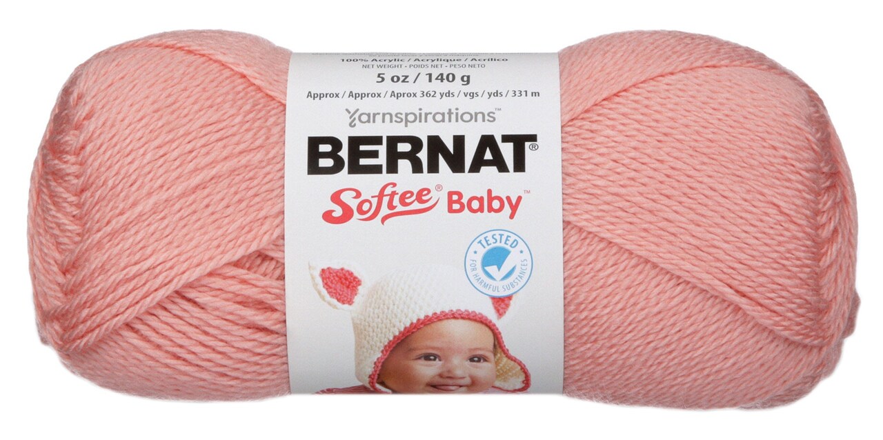 Bernat softee baby best sale yarn soft peach
